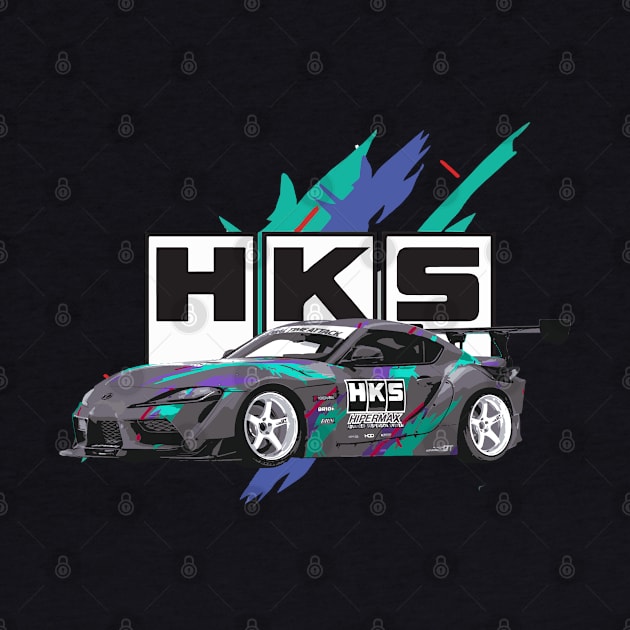 hks a90 supra toyota bmw by cowtown_cowboy